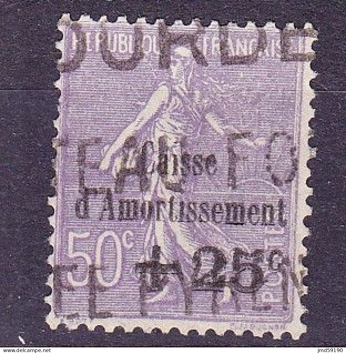 FRANCE Timbre Oblitéré N° 276 Surchargé, Au Profit Des Orphelins De La Guerre - Used Stamps