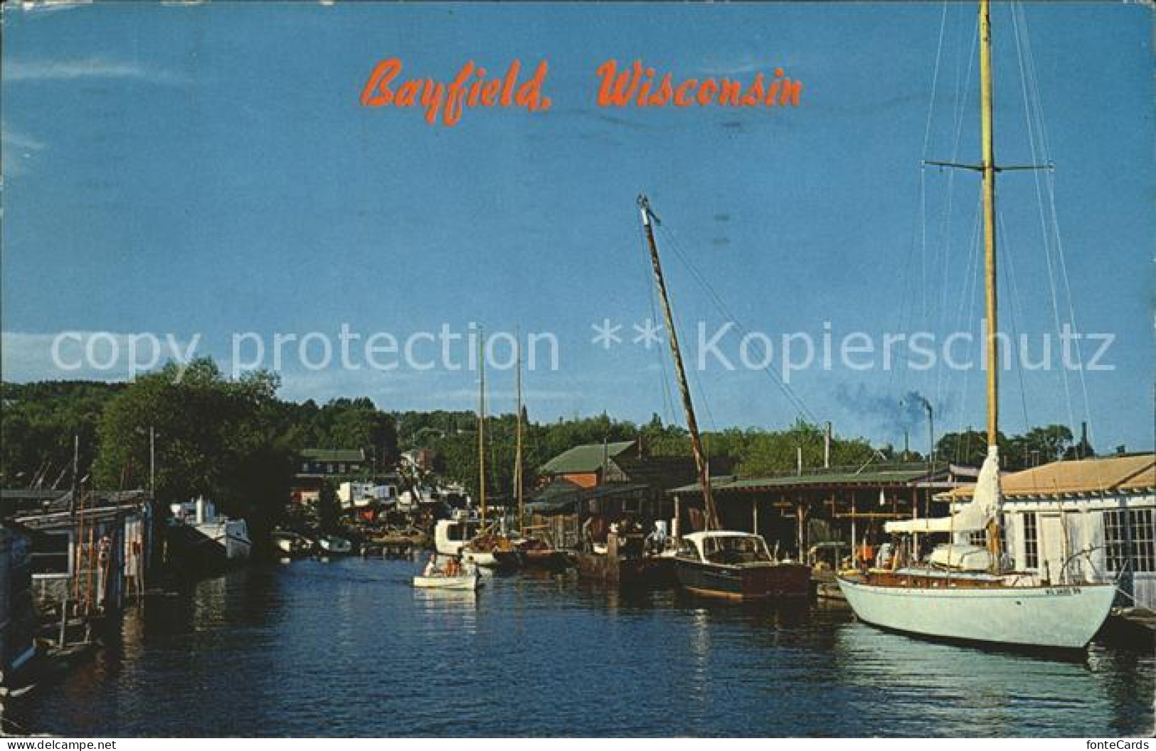 72289709 Bayfield_Wisconsin Reiten Boat Yard - Sonstige & Ohne Zuordnung