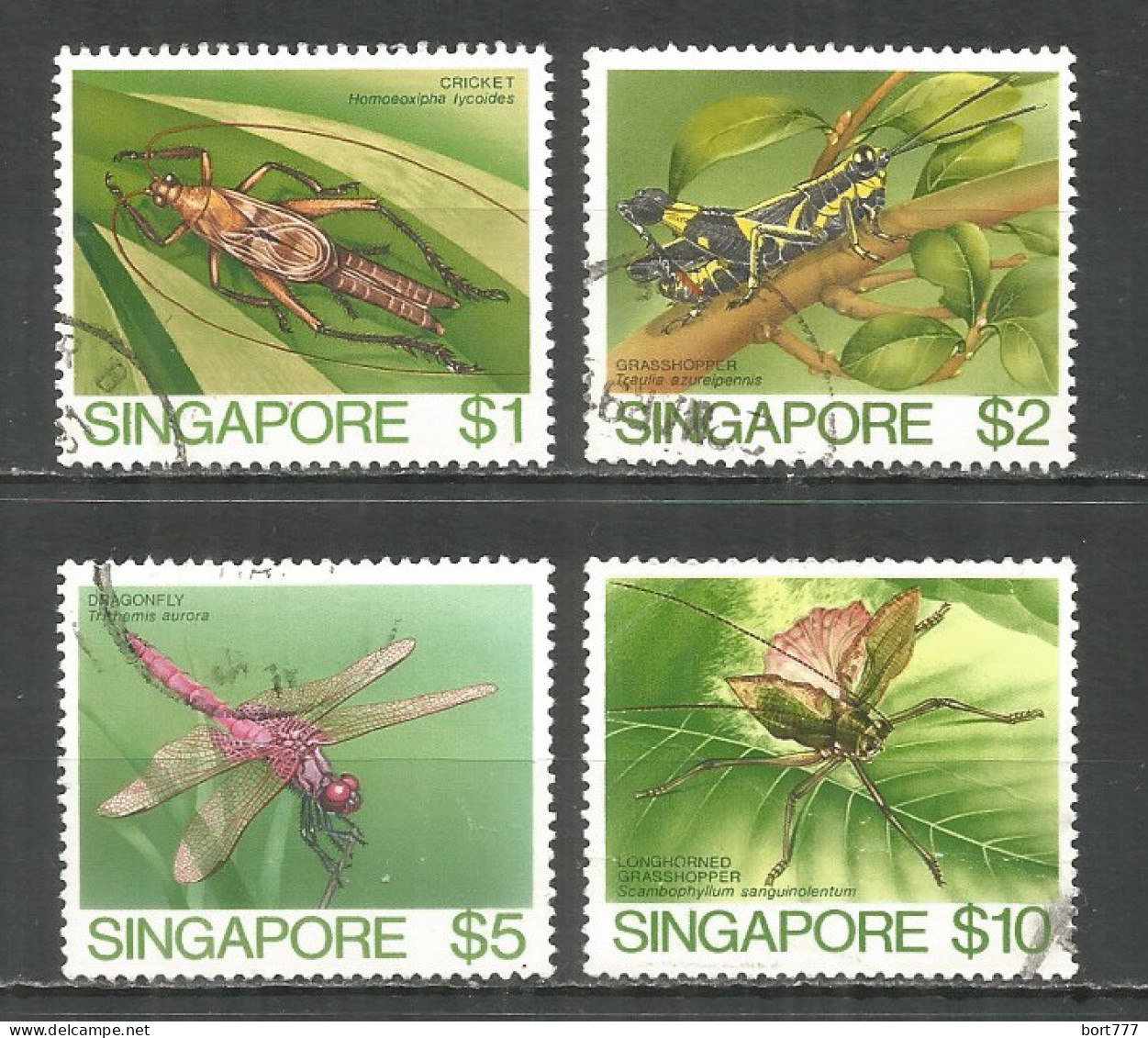 Singapur 1985 Used Stamps 4v - Singapur (1959-...)