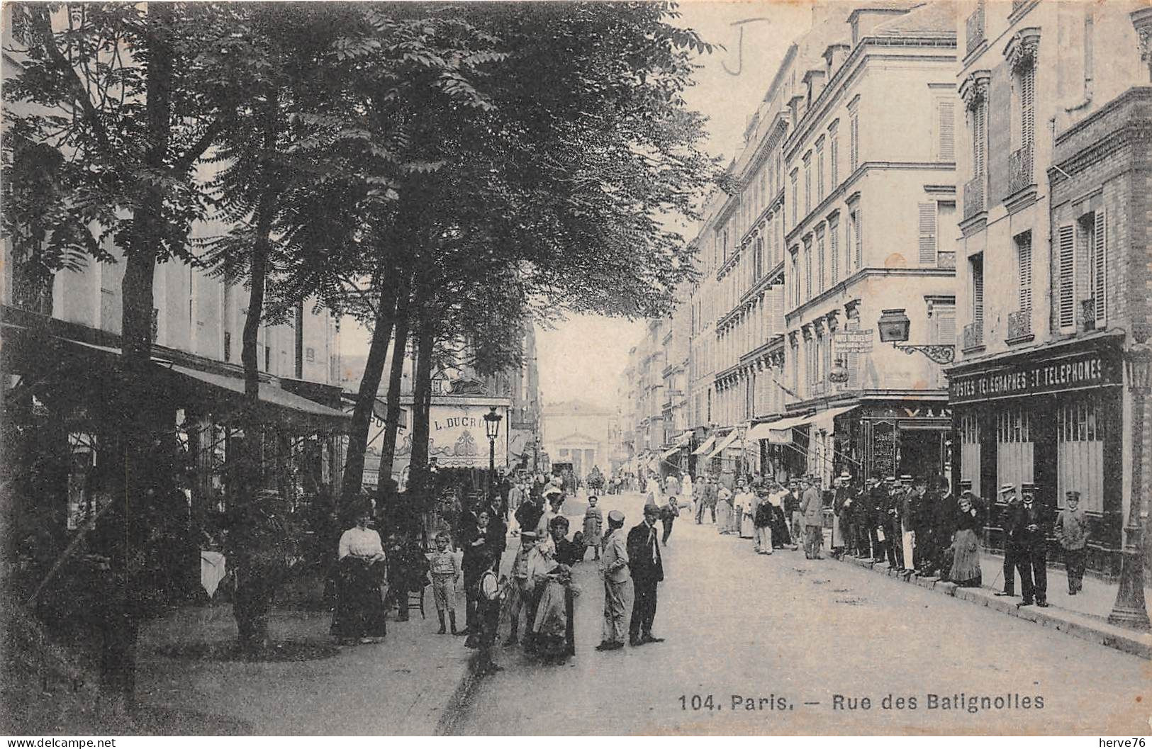 PARIS - 17ème Arrond - Rue Des Batignolles - Paris (17)