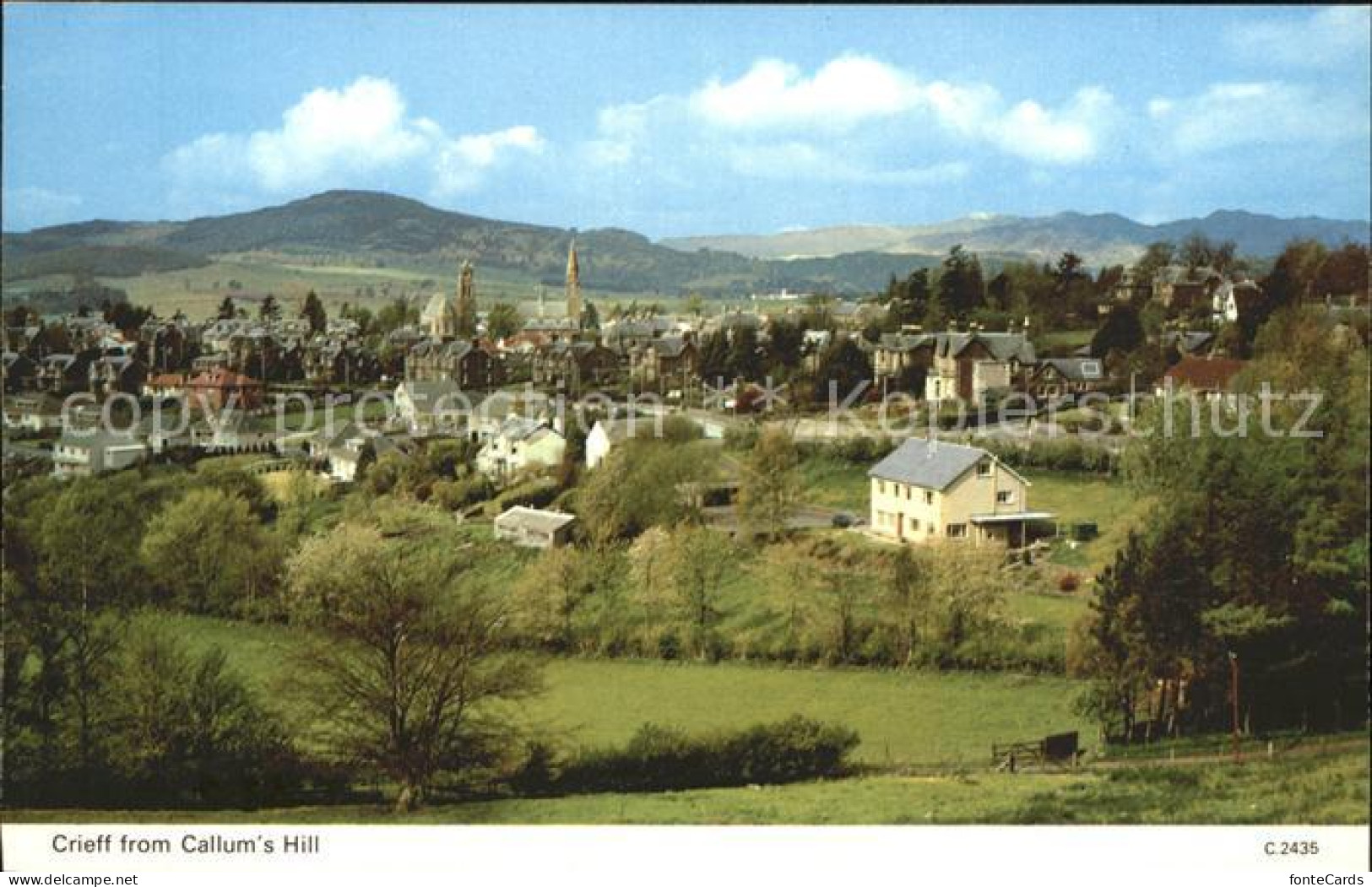 72289692 Crieff Perth Kinross Calum`s Hill  - Autres & Non Classés