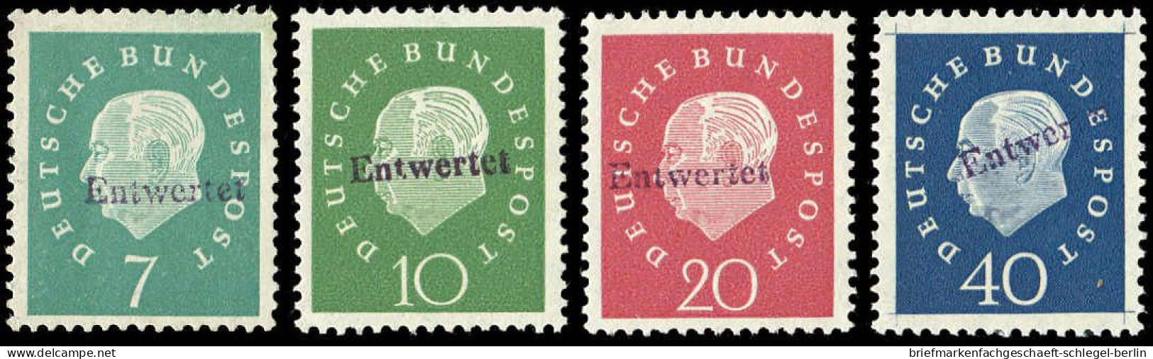 Bundesrepublik Deutschland, 1959, 302-05 Y, Postfrisch - Sonstige & Ohne Zuordnung