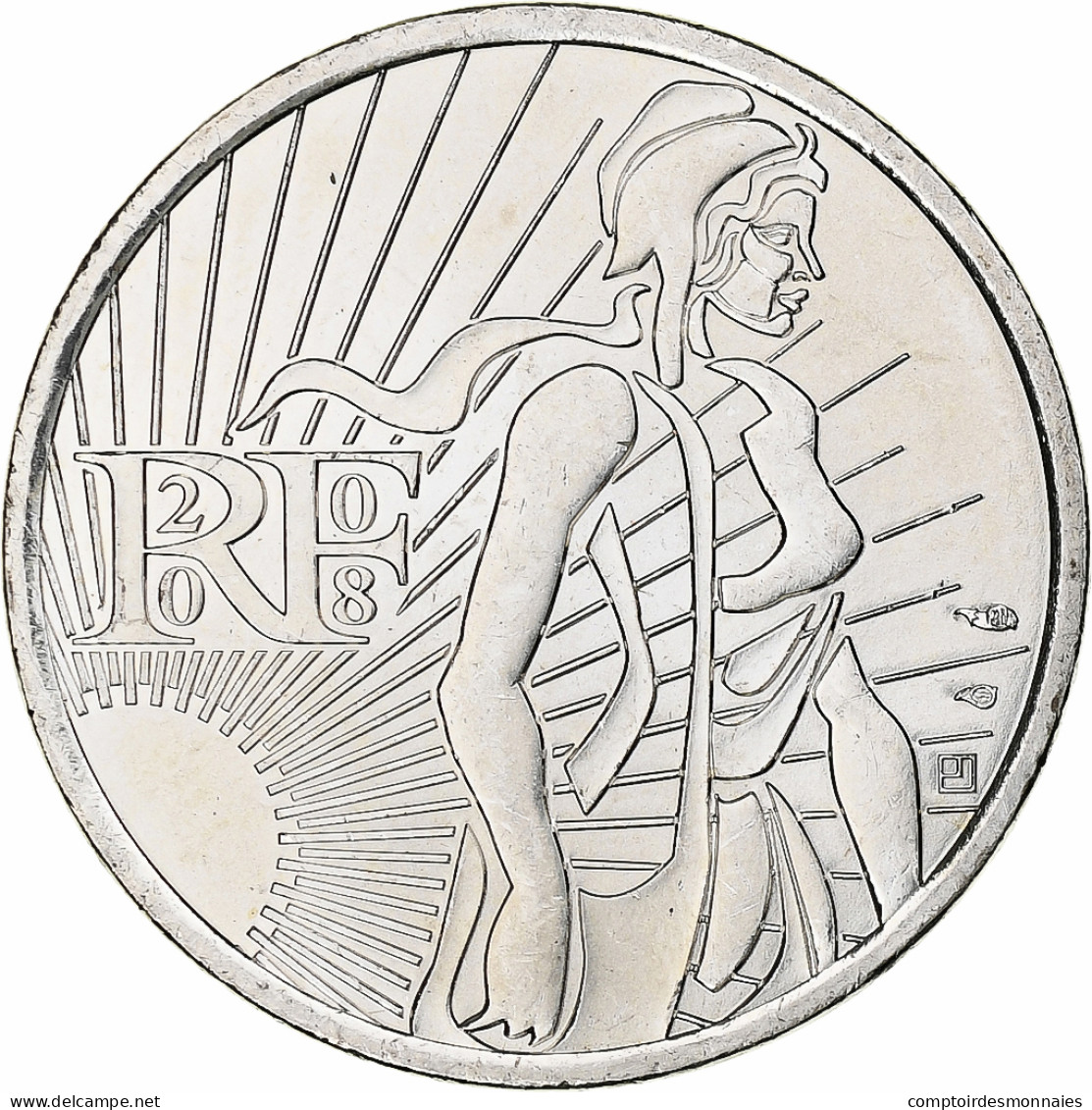 France, 5 Euro, Semeuse, 2008, MDP, Argent, SPL - France