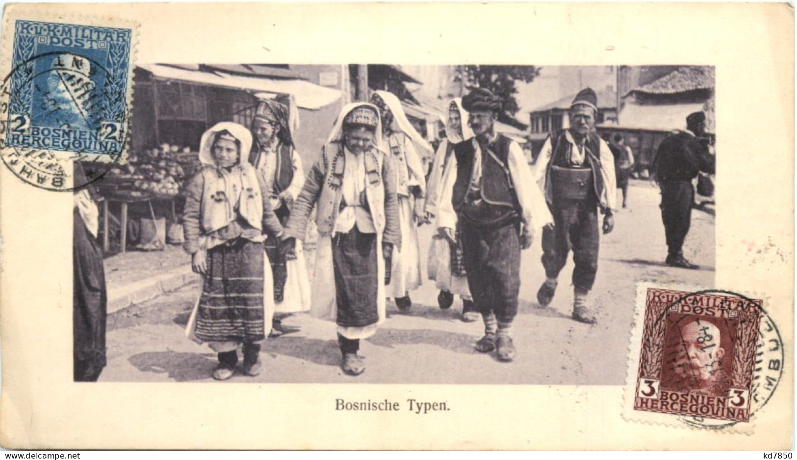 Bosnische Typen - Bosnia Erzegovina