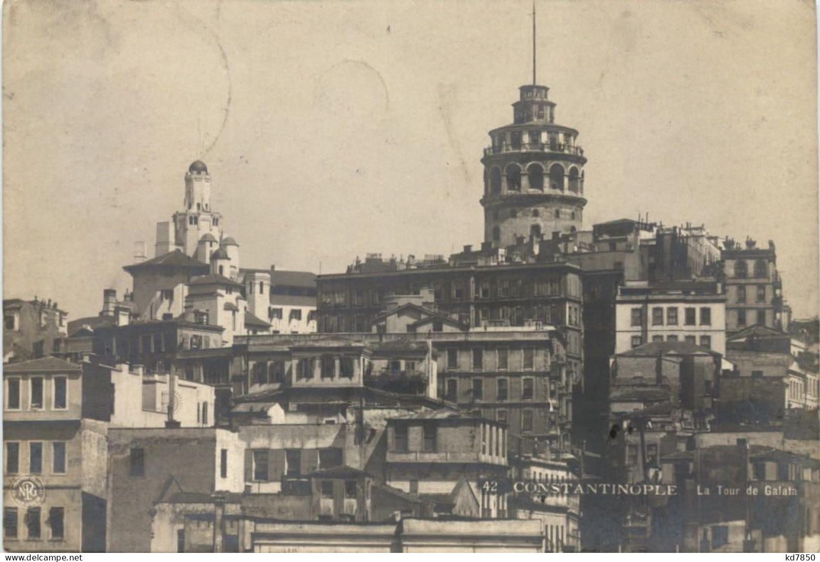 Constantinople - La Tour De Galata - Türkei