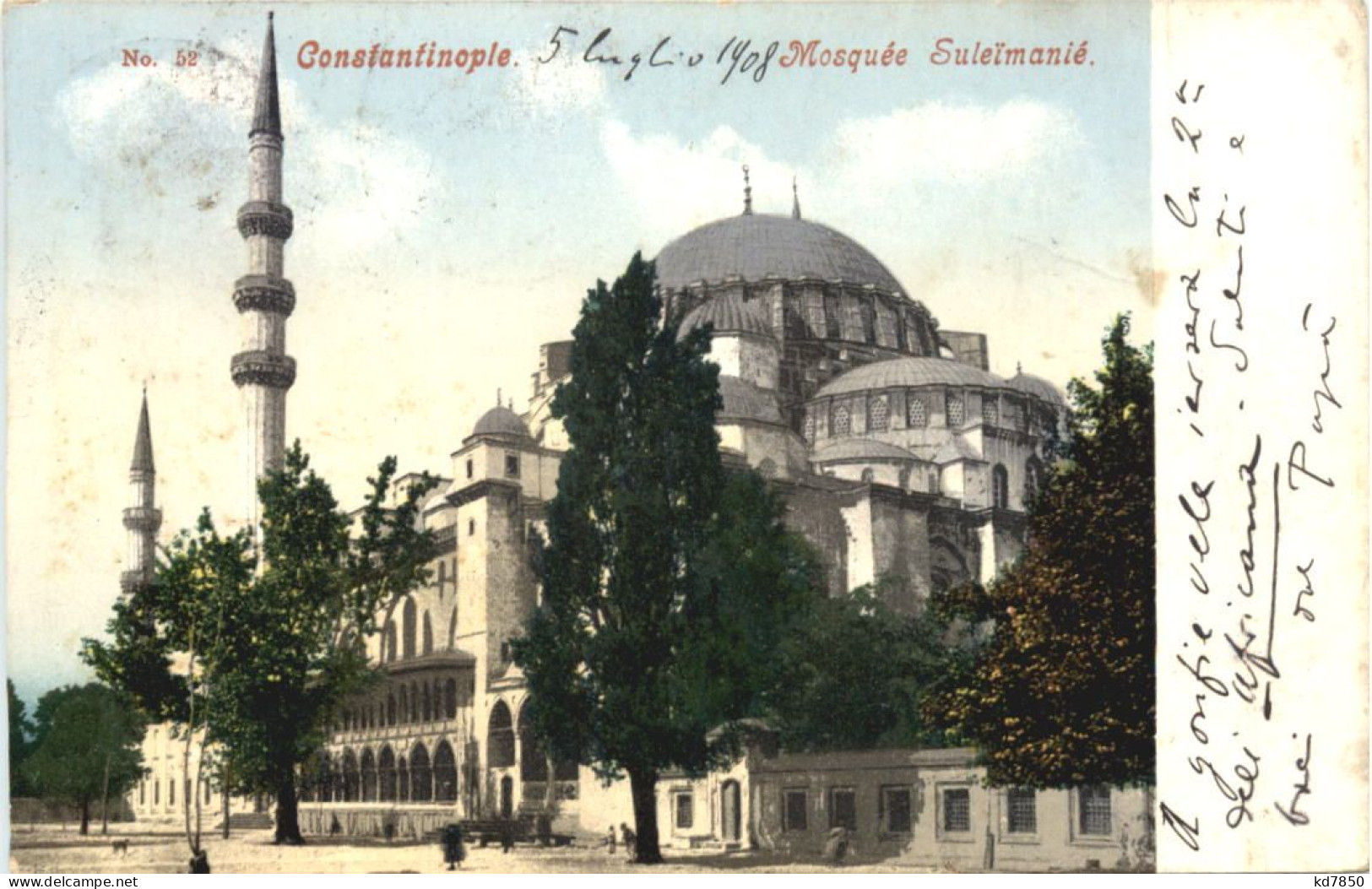 Constantinople - Mosquee Suleimanie - Türkei