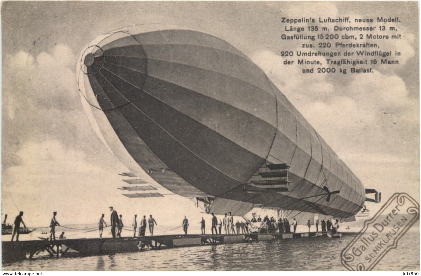 Zeppelin Luftschiff - Luchtschepen