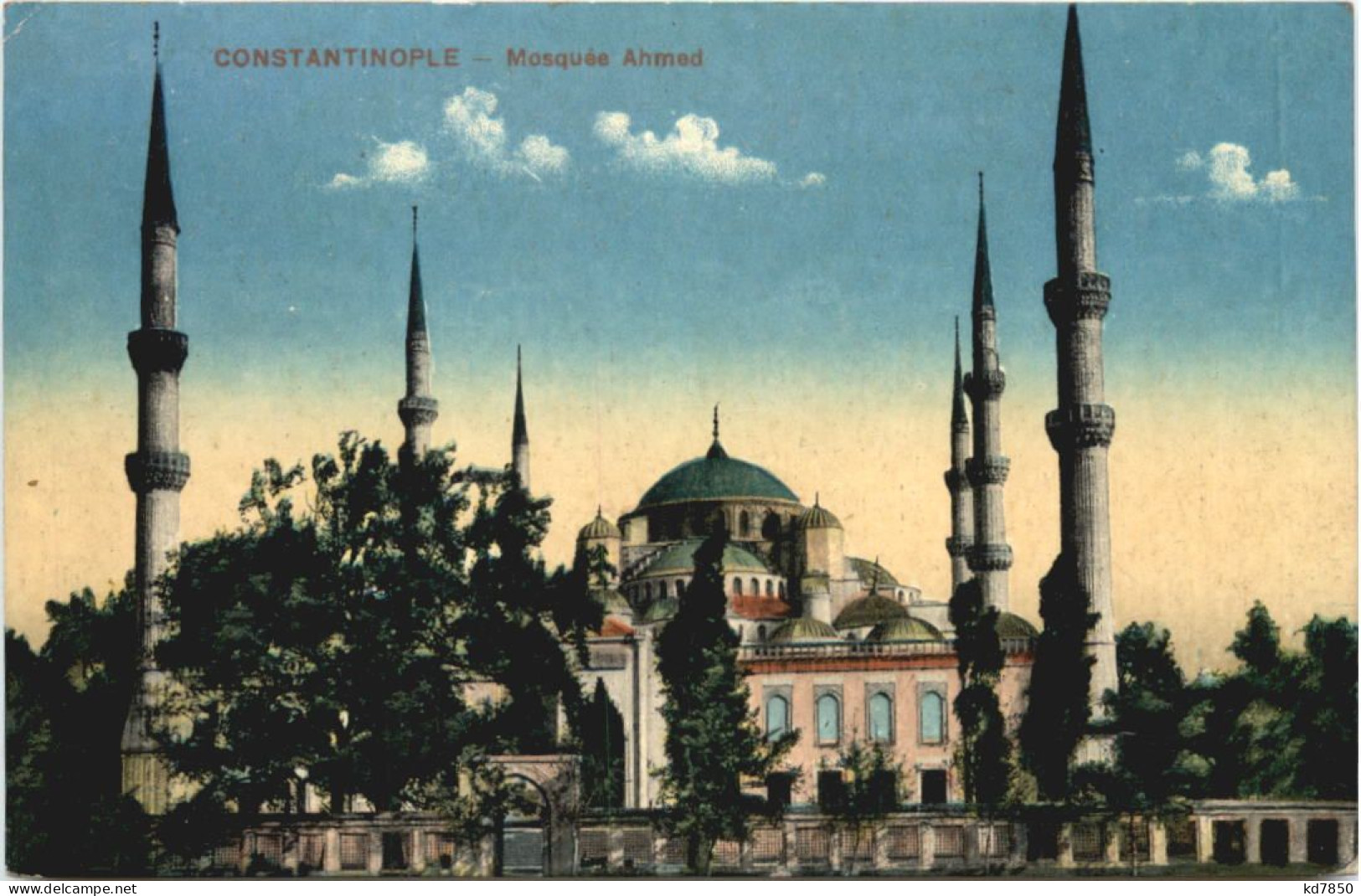 Constantinople - Mosquee Ahmed - Turquie