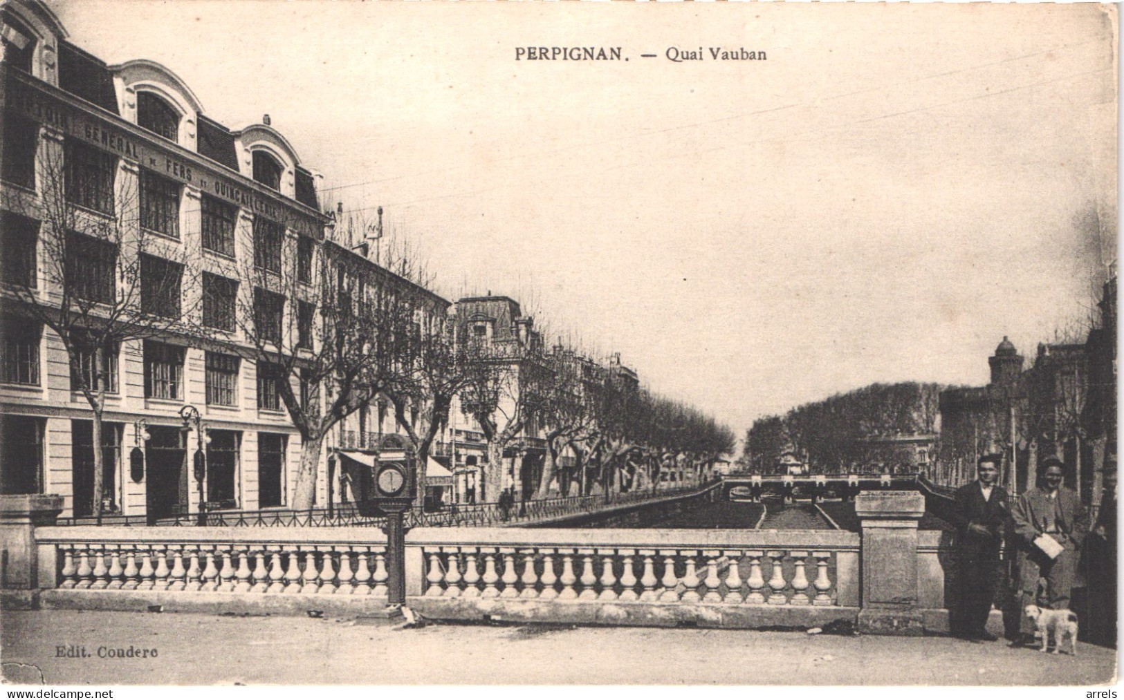 FR66 PERPIGNAN - Couderc - Quai Vauban - Animée - Belle - Perpignan