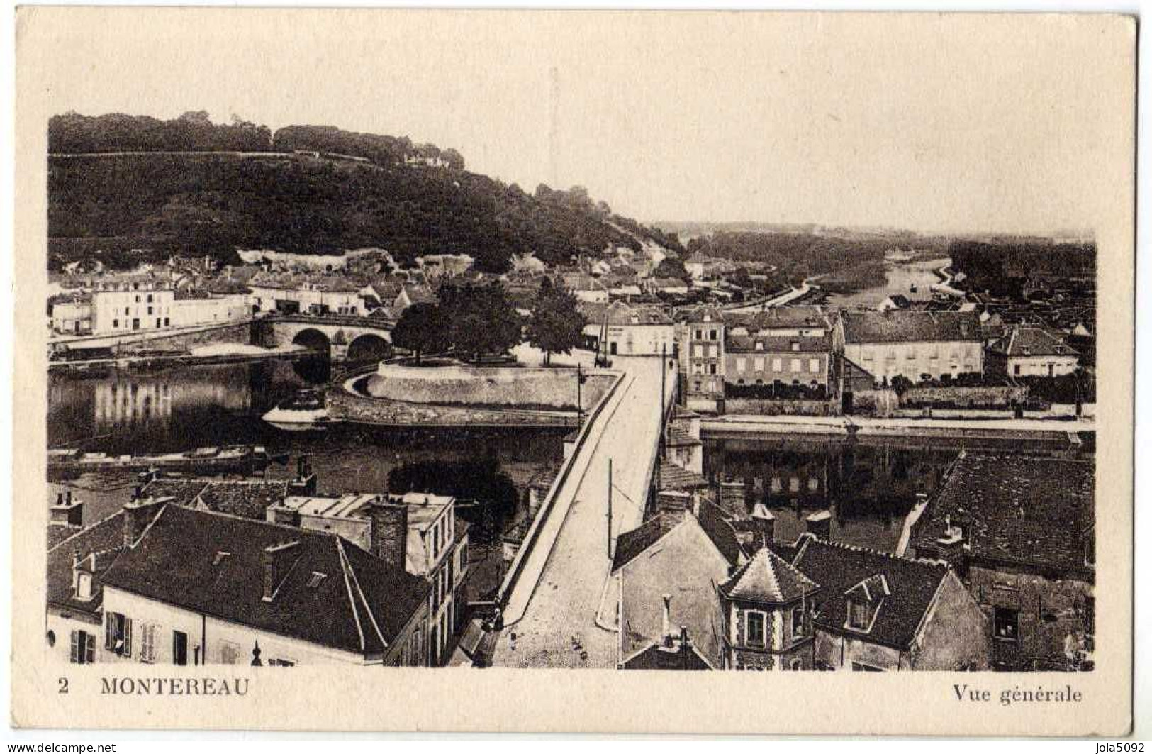 77 - MONTEREAU - Vue Générale - Montereau