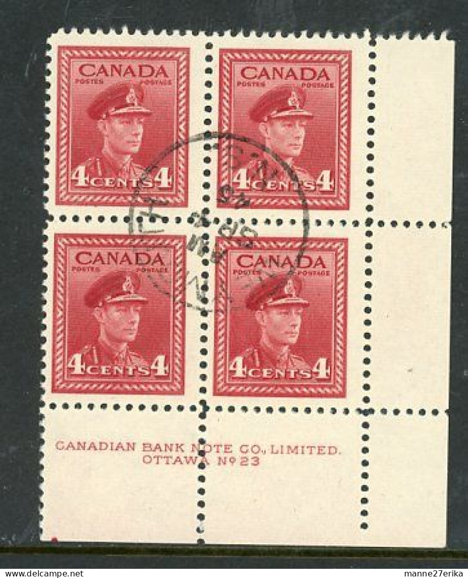 Canada USED 1942-43 - Oblitérés