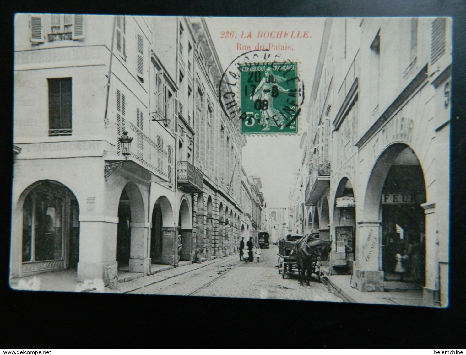 LA ROCHELLE                             RUE DU PALAIS - La Rochelle