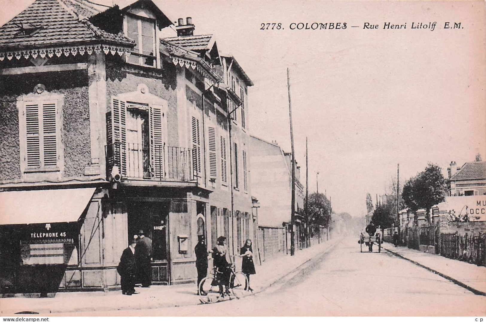 Colombes -  Rue Henri Lilolff - CPA °J - Colombes