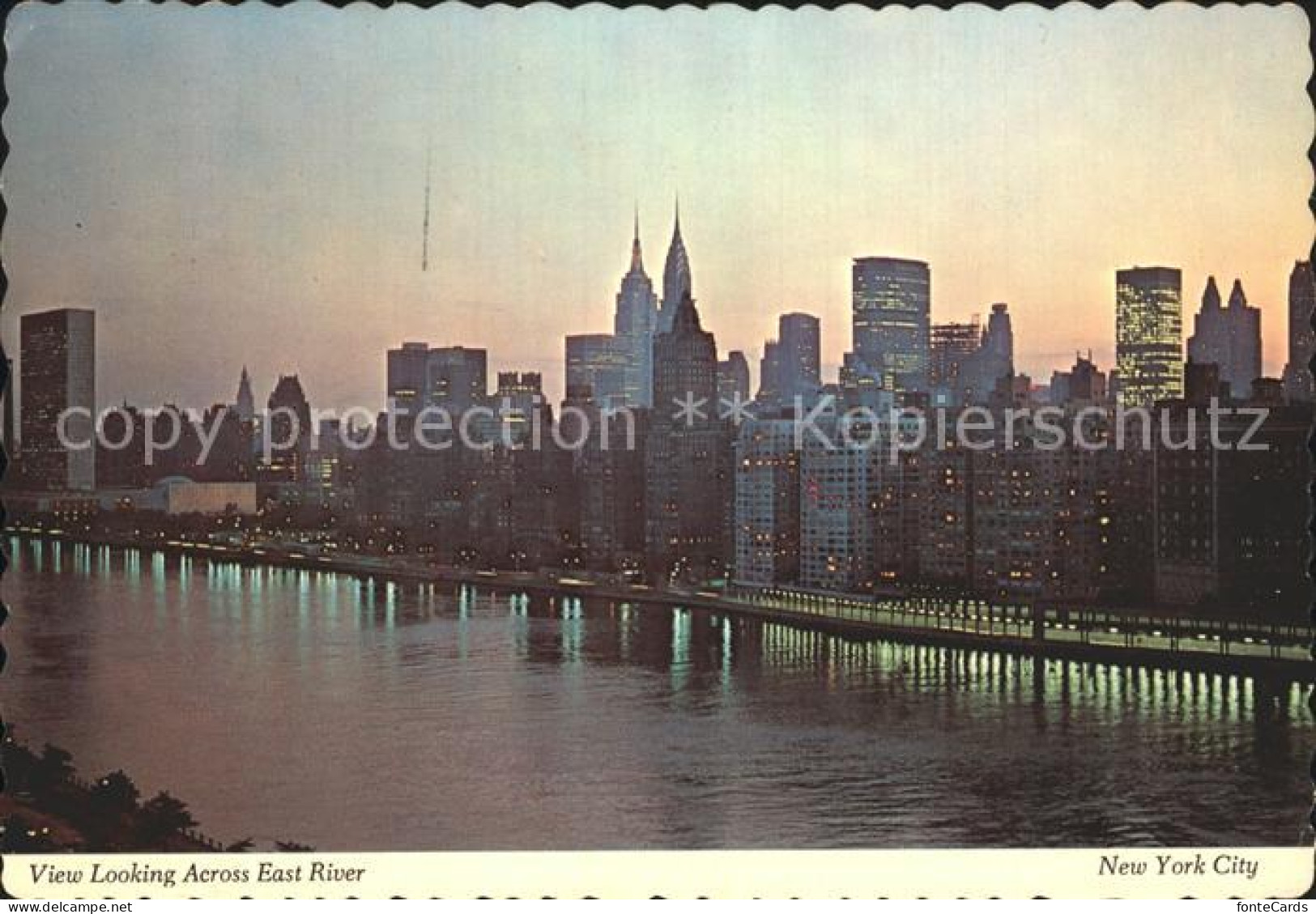 72287966 New_York_City Across East River - Andere & Zonder Classificatie