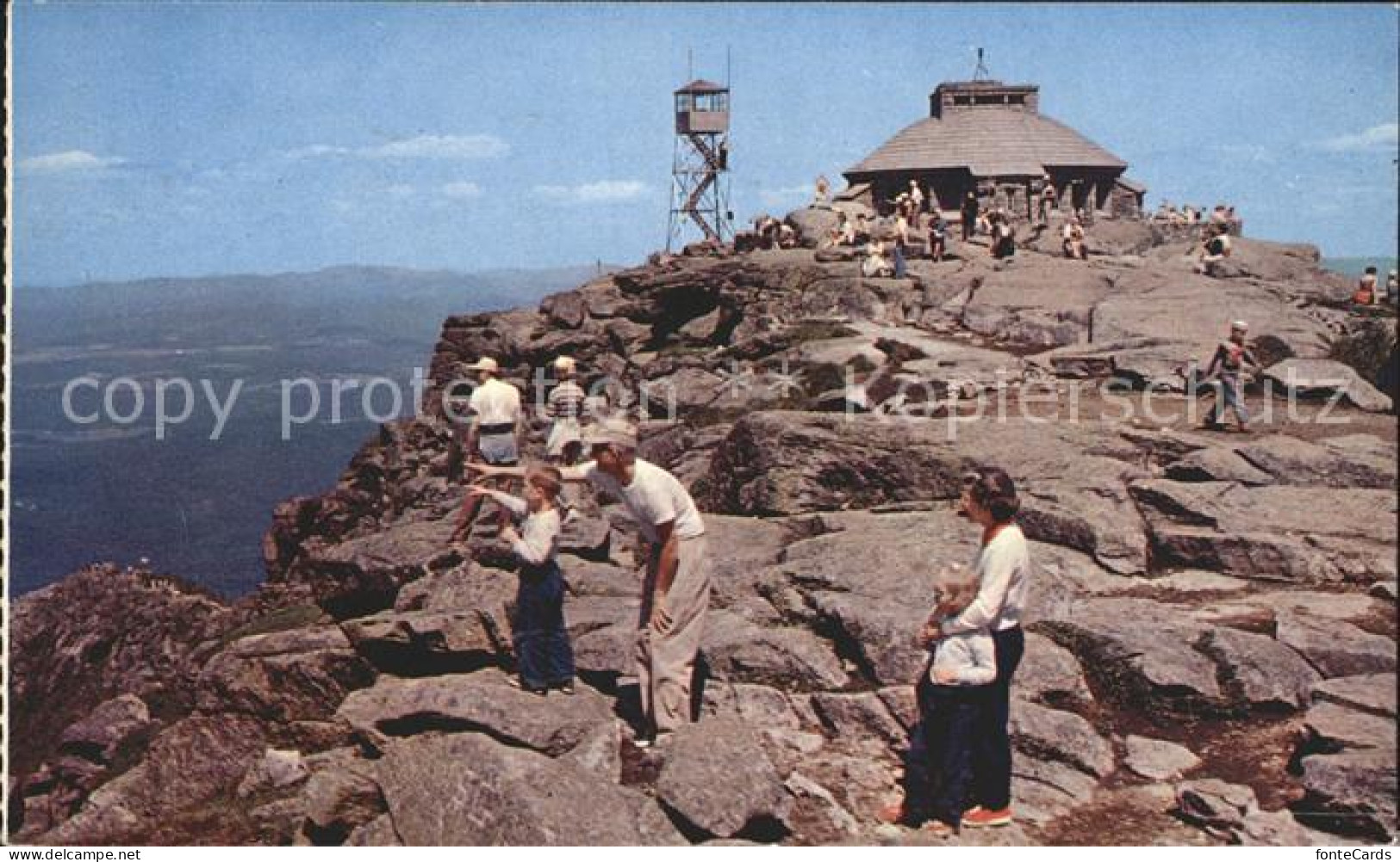 72286541 Whiteface Mountain Stone Shelter House At The Peak  - Other & Unclassified