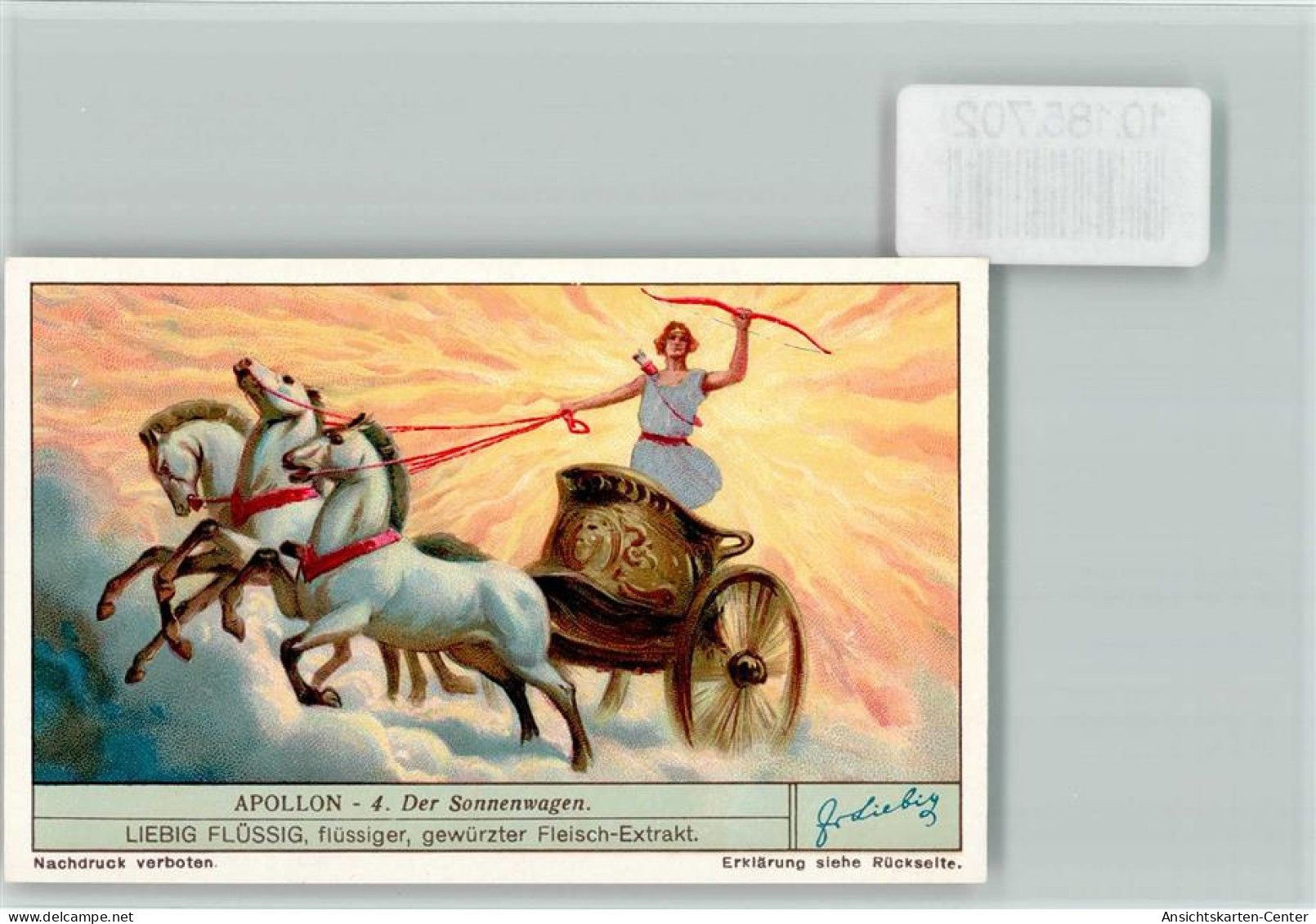 10185702 - Mythologie Apollon Nr. 4  -  Sonnenwagen, - Fairy Tales, Popular Stories & Legends