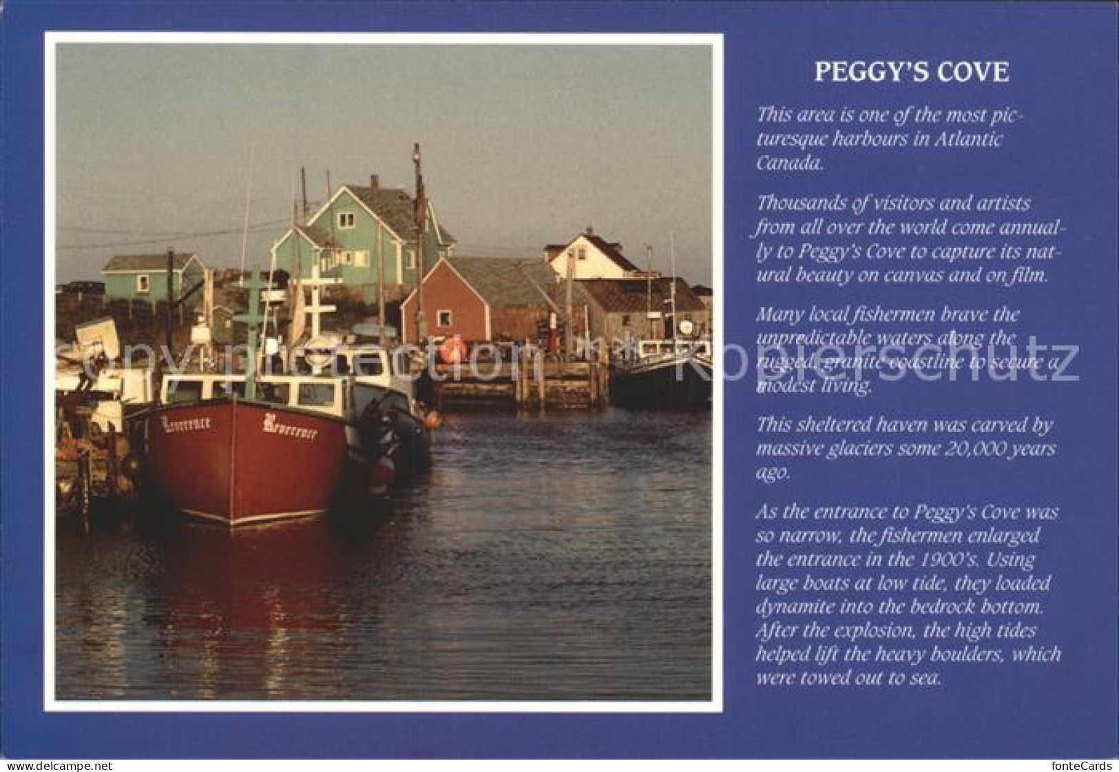 72285844 Peggys Cove Harbour Peggys Cove - Zonder Classificatie