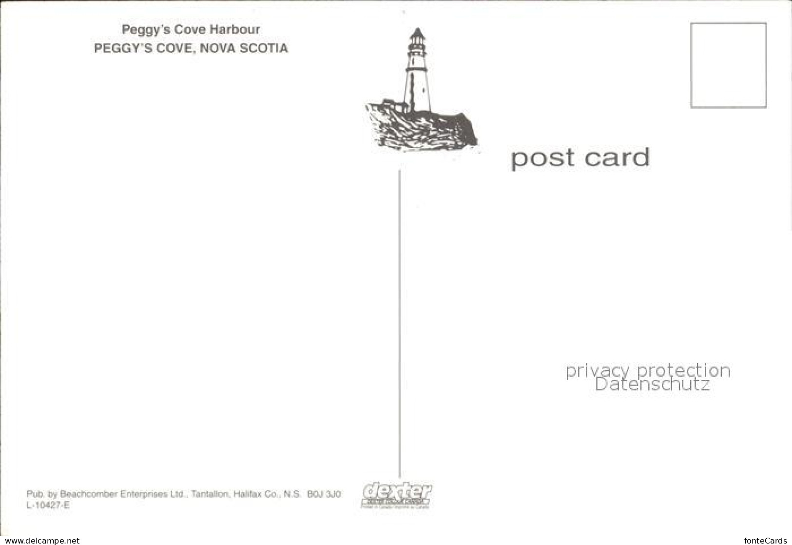 72285844 Peggys Cove Harbour Peggys Cove - Zonder Classificatie