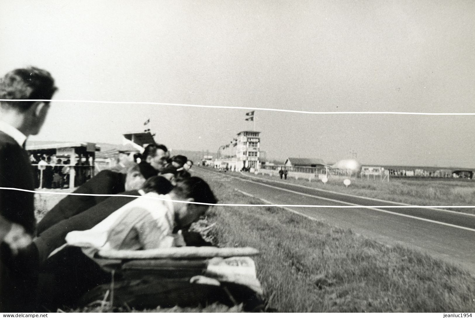 REIMS CIRCUIT DE GUEUX TIRAGE D APRES PLAQUE PHOTO ANCIENNES LE ZEPPELIN - Zonder Classificatie