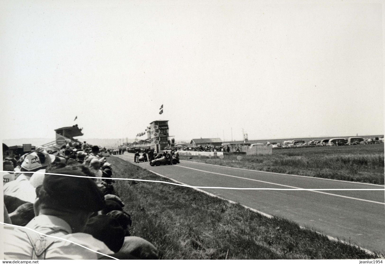 REIMS CIRCUIT DE GUEUX TIRAGE D APRES PLAQUE PHOTO ANCIENNES - Zonder Classificatie