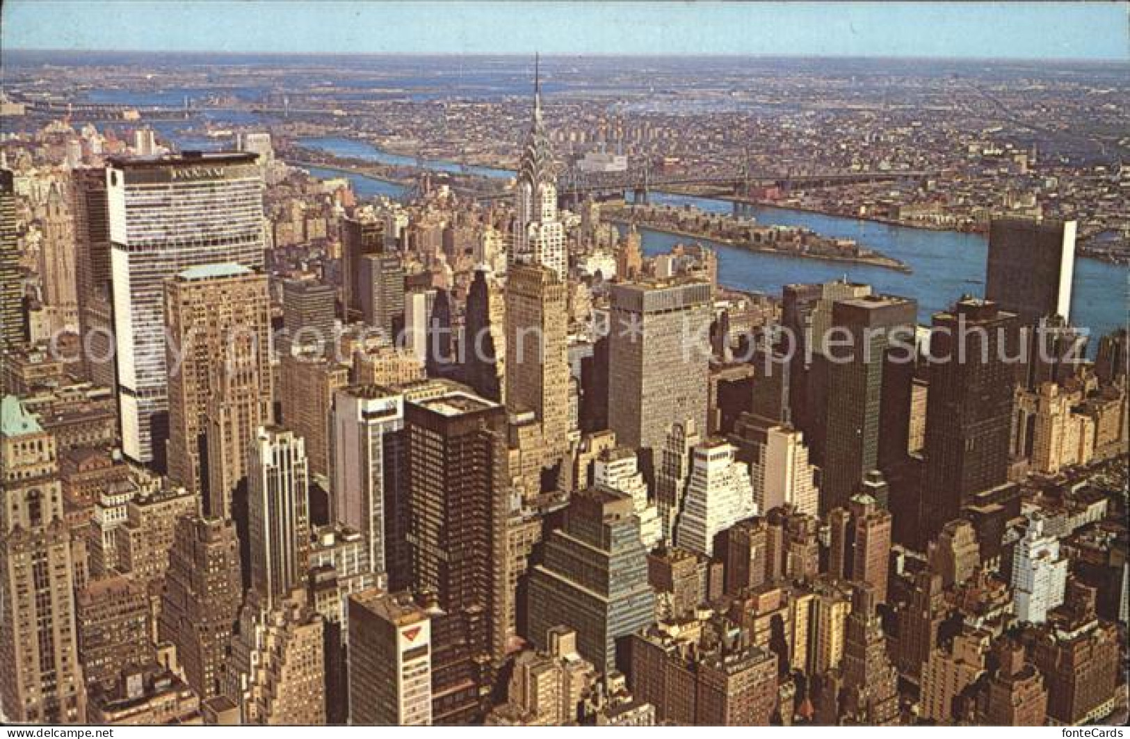 72285075 New_York_City Isle Of Manhattan Skyline - Andere & Zonder Classificatie