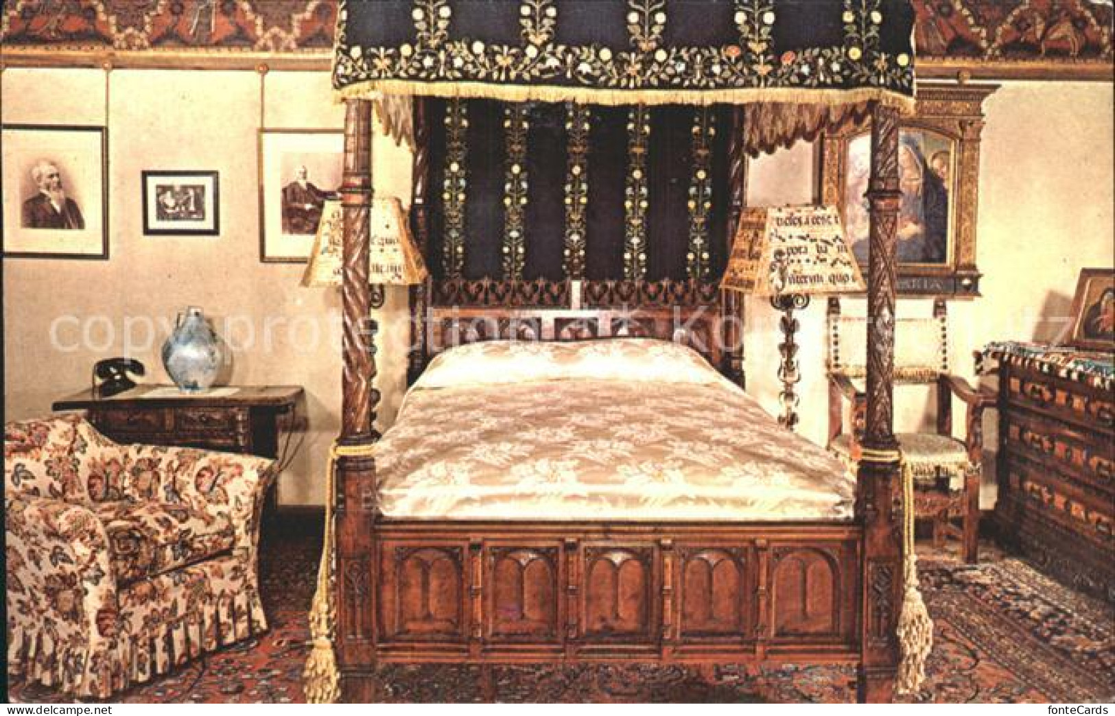 72283292 San_Simeon Historical Monument William Randolph Hearst Bedroom  - Other & Unclassified