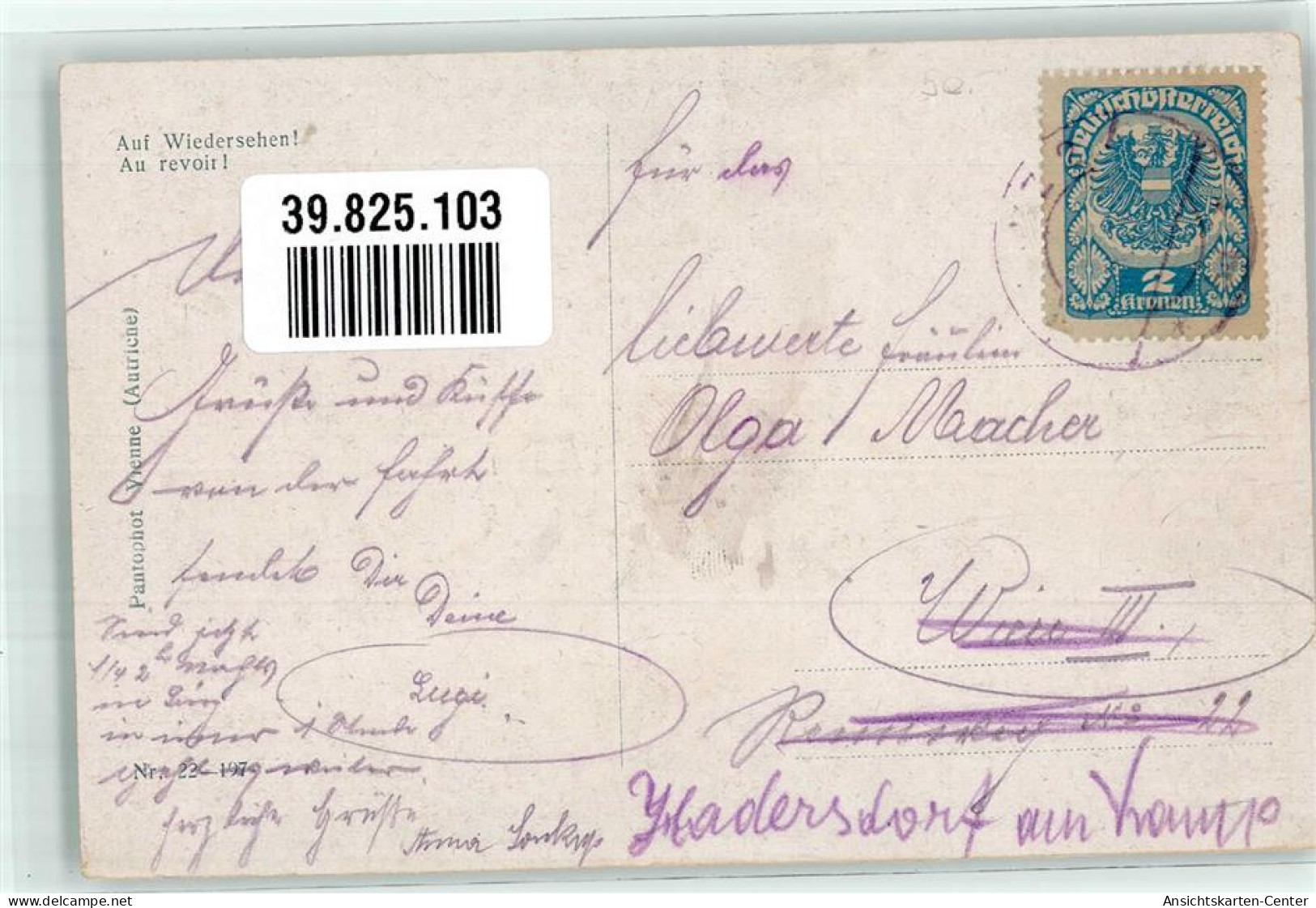 39825103 - Frau Pelz Auto Rosen Pantophot Nr.23-197 - Schubert