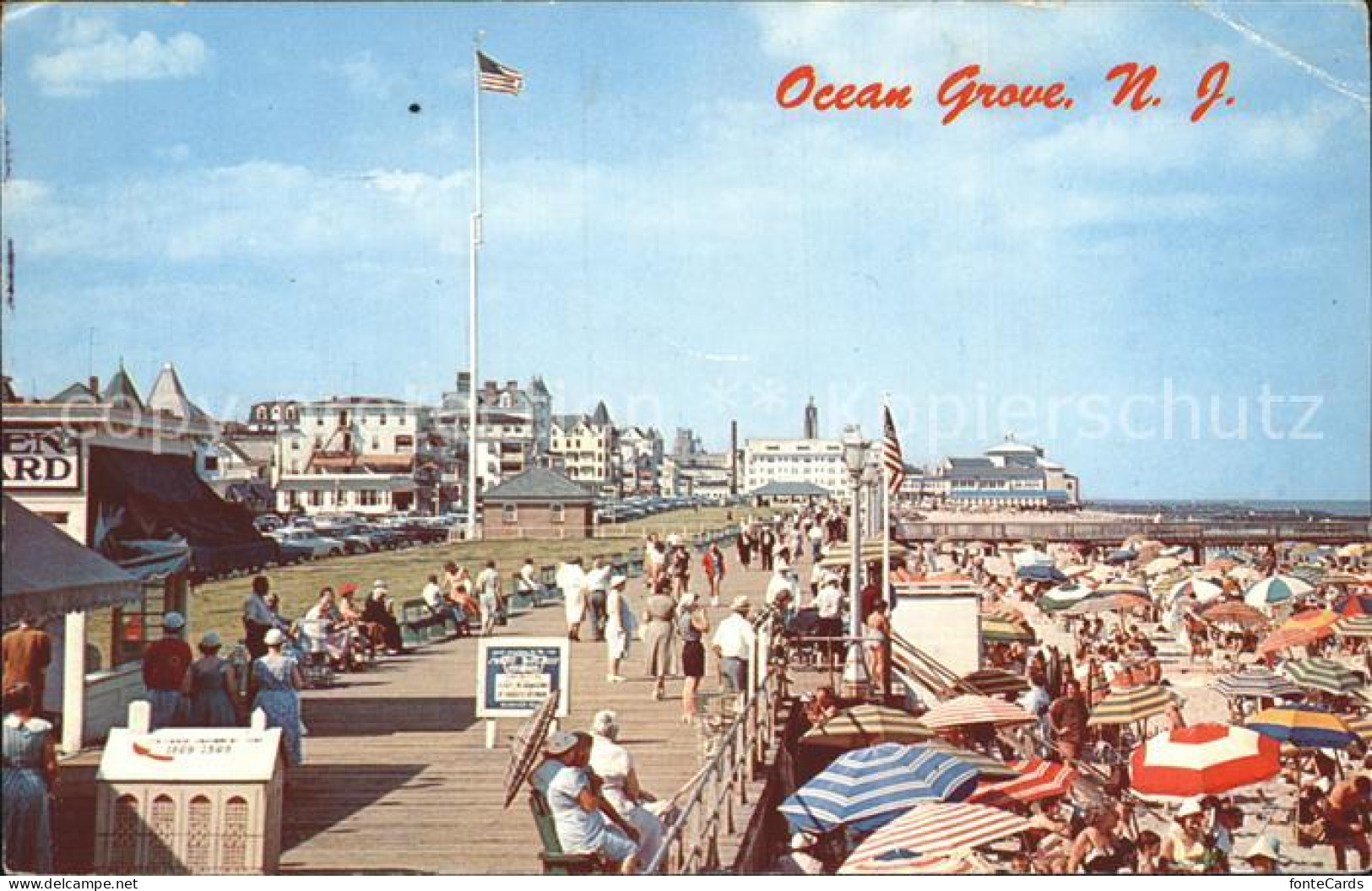 72283254 Ocean_Grove Strand Promenade  - Sonstige & Ohne Zuordnung