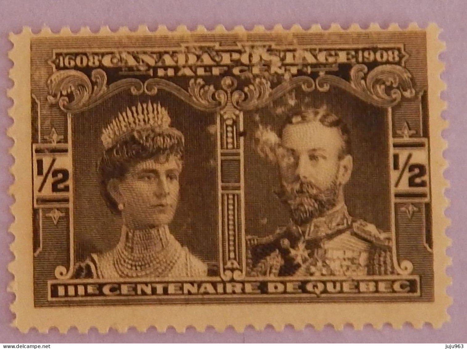 CANADA YT 85 NEUF(*)MNG "PRINCESSE ET PRINCE DE GALLES" ANNÉE 1908 - Ungebraucht