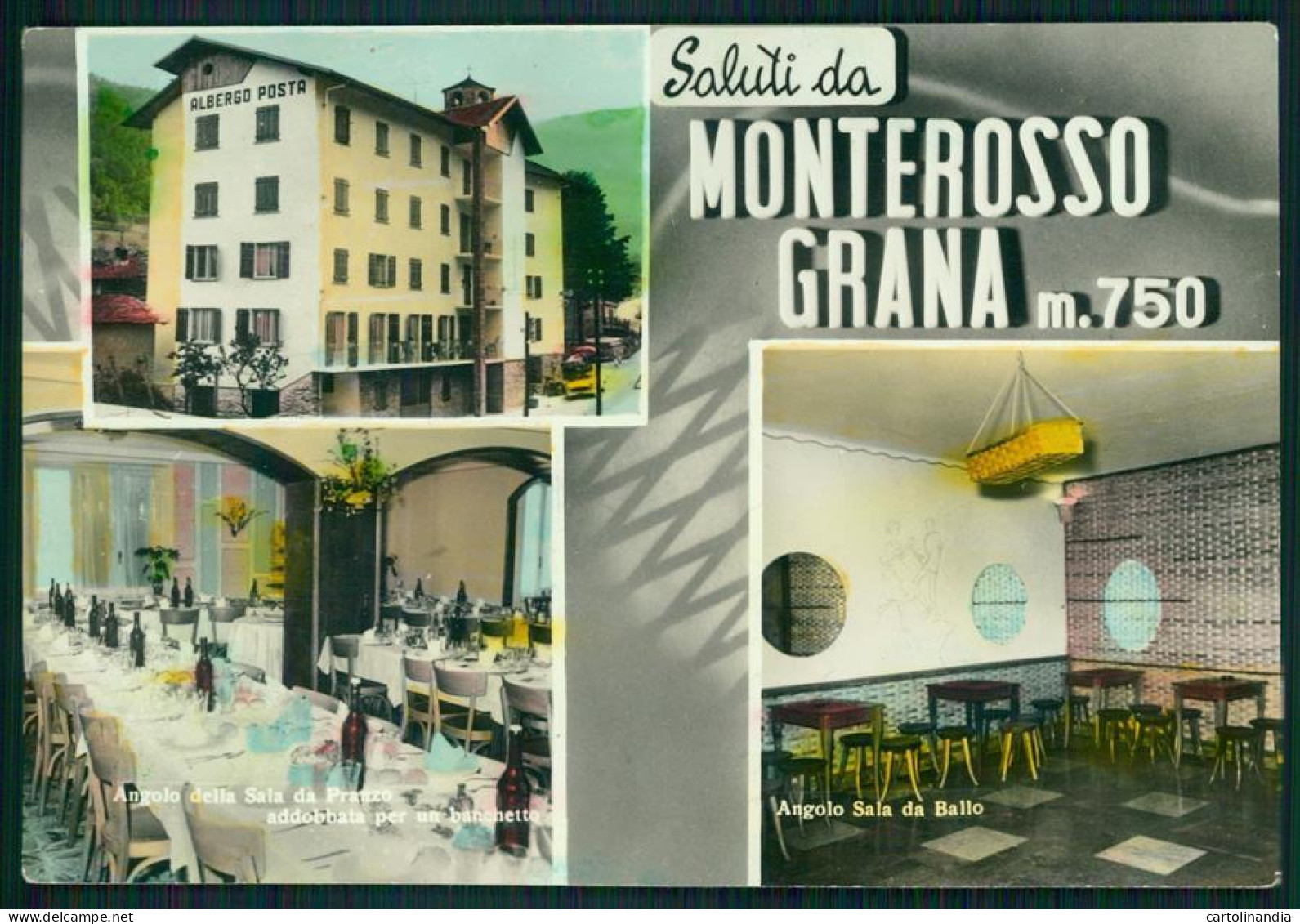 Cuneo Monterosso Grana Saluti Da Foto FG Cartolina MZ1382 - Cuneo