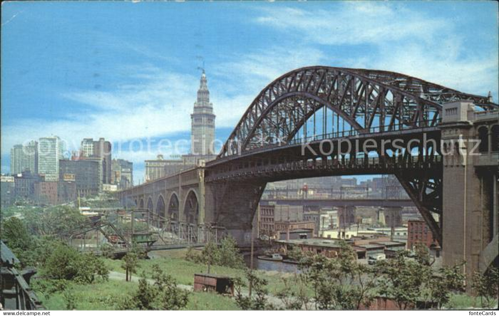 72283161 Cleveland Ohio Detroit Superior High Level Bridge Cleveland - Other & Unclassified