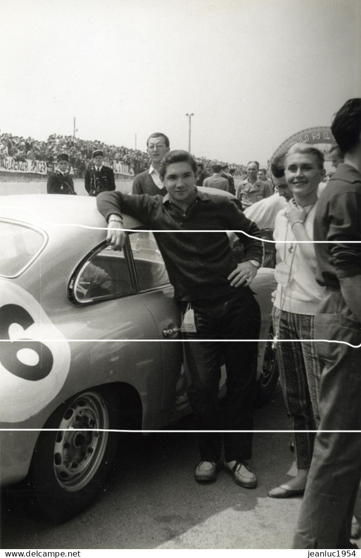 REIMS CIRCUIT DE GUEUX TIRAGE D APRES PLAQUE PHOTO ANCIENNES 1958 RODRIGUEZ    EN 21X 29 - Zonder Classificatie