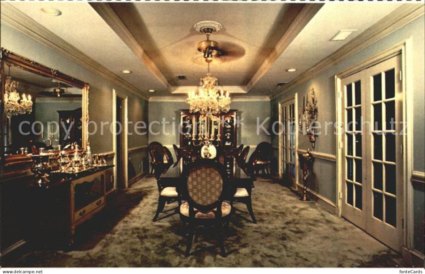 72282165 Dallas_Texas Dining Room Southfork Ranch  - Altri & Non Classificati