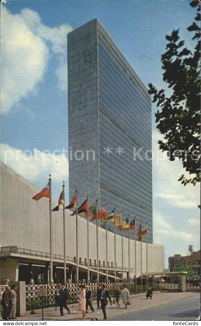 72282145 New_York_City United Nations Building  - Sonstige & Ohne Zuordnung