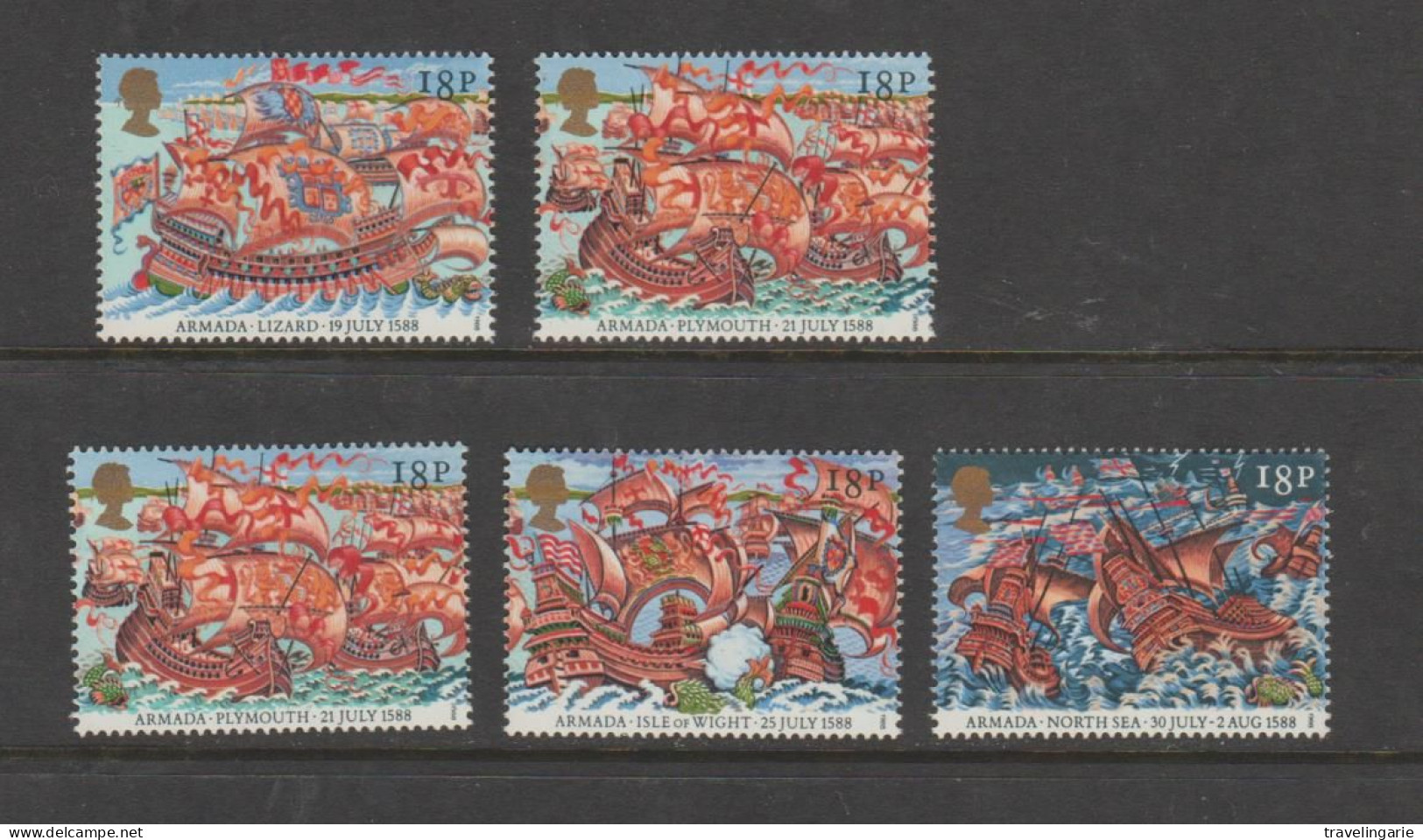 Great Britain 1988 400th Anniversary Of Spanish Armada MNH ** - Marítimo