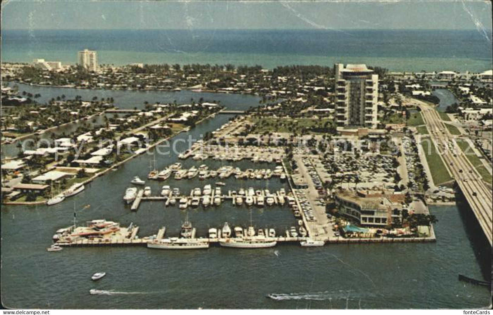 72282109 Fort_Lauderdale Fliegeraufnahme Deluxe Hotel Pier  - Andere & Zonder Classificatie