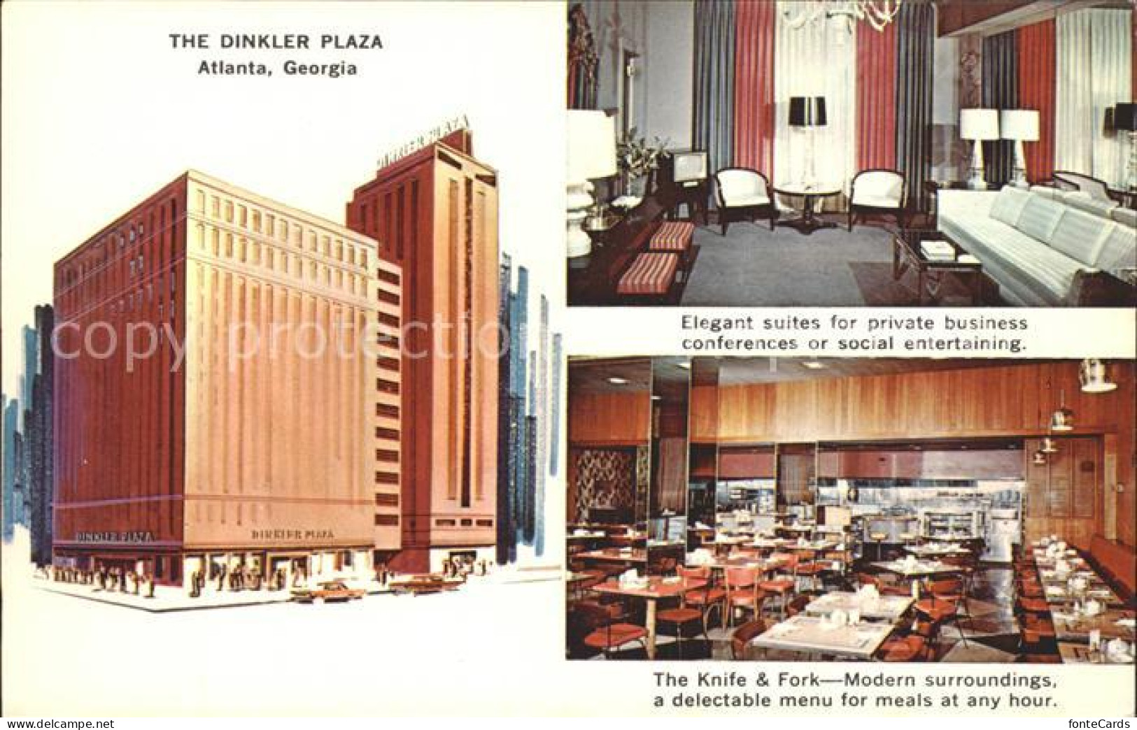 72282089 Atlanta_Georgia Dinkler Plaza  - Andere & Zonder Classificatie