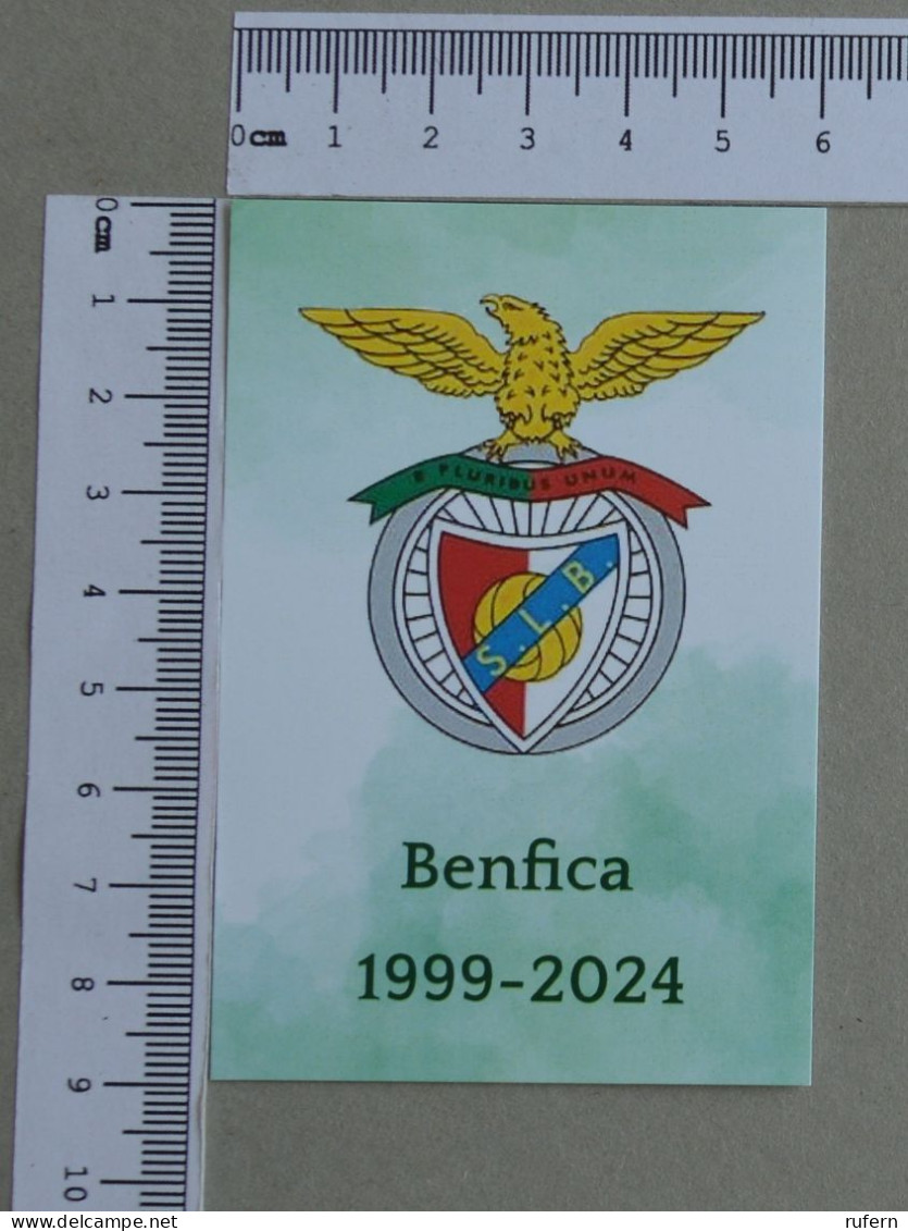 CALENDAR  - BENFICA - 2024 - 2 SCANS  - (Nº59039) - Tamaño Pequeño : 2001-...
