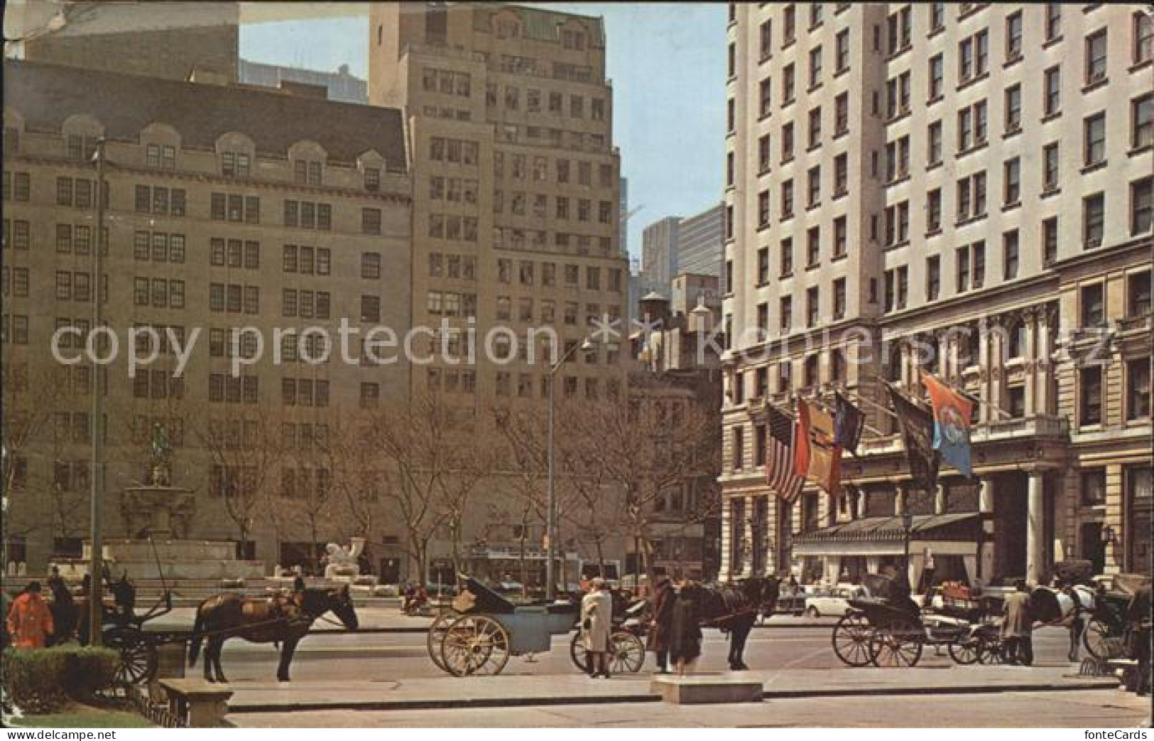 72282084 New_York_City Hansom Cab  - Sonstige & Ohne Zuordnung