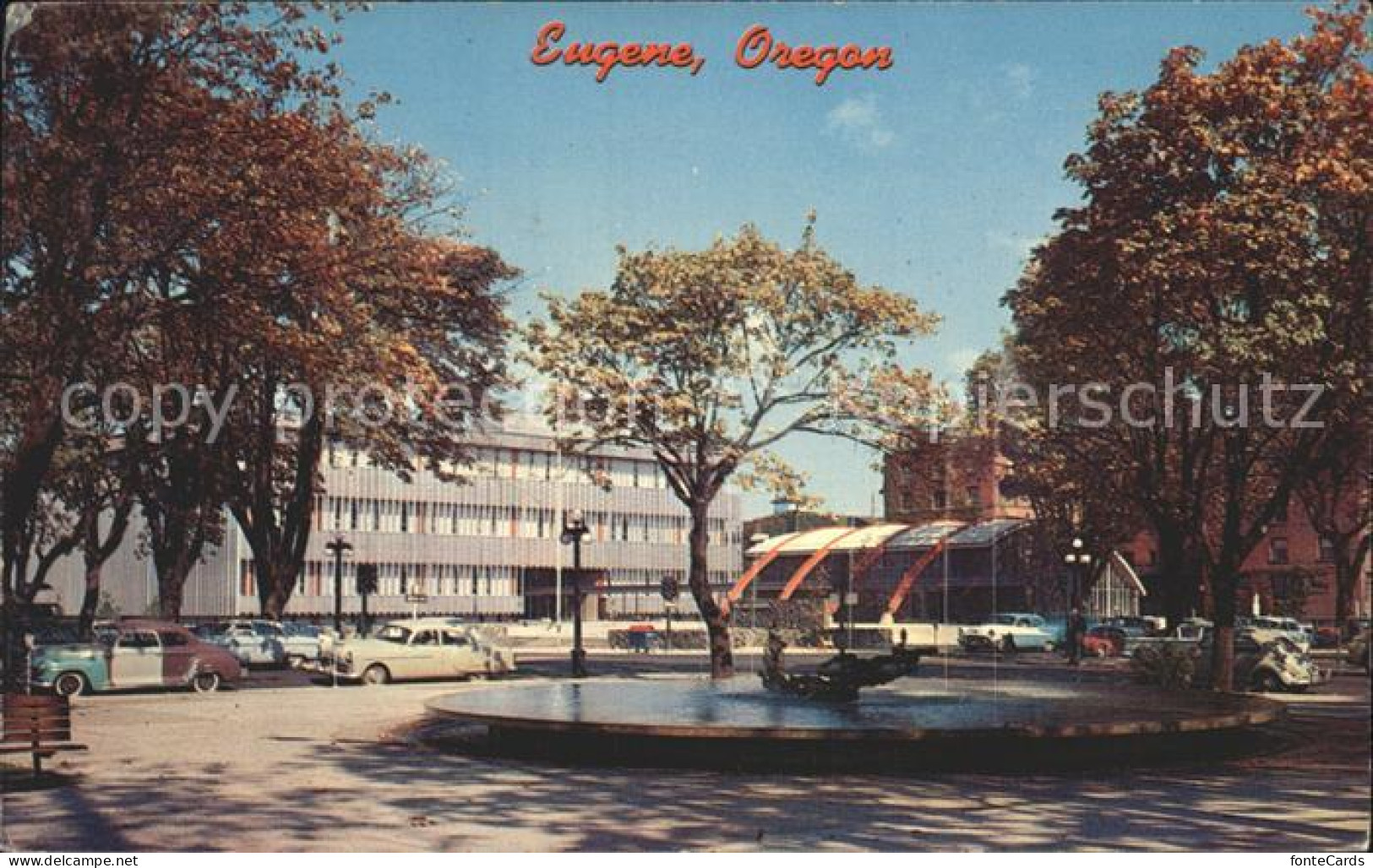 72282079 Eugene_Oregon Lane County Courthouse  - Andere & Zonder Classificatie