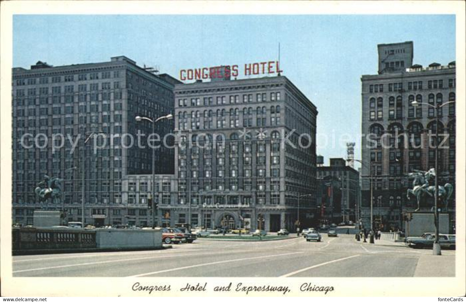 72282068 Chicago_Illinois Congress Hotel Expressway  - Andere & Zonder Classificatie