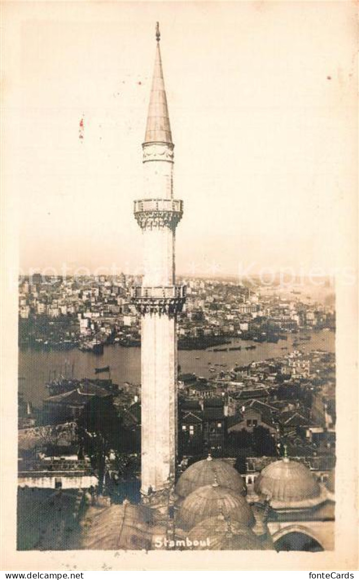 43314002 Istanbul Constantinopel Stadtpanorama Moschee  Istanbul Constantinopel  - Turquie