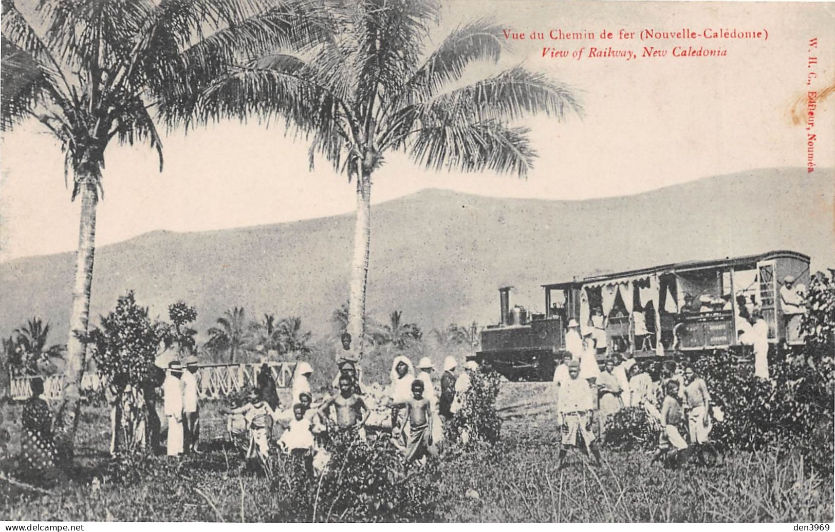 NOUVELLE-CALEDONIE - Vue Du Chemin De Fer - Train - New Caledonia, View Of Railway - Nouvelle Calédonie