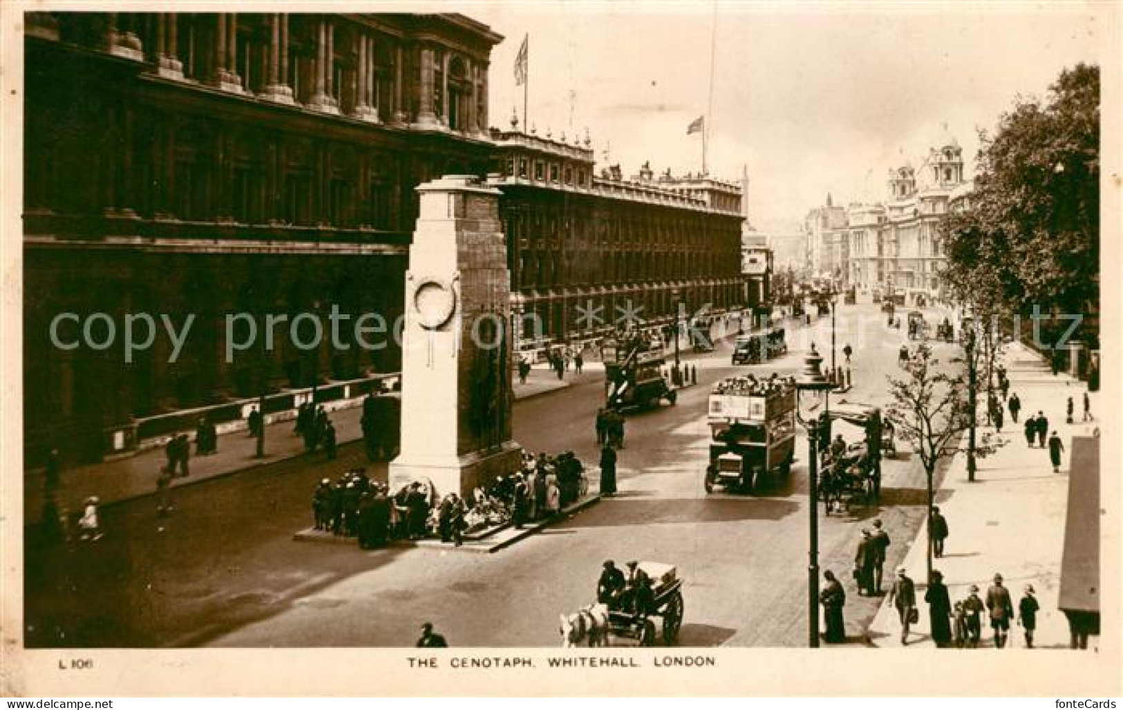 43050011 London The Cenotaph Whitehall - Sonstige & Ohne Zuordnung