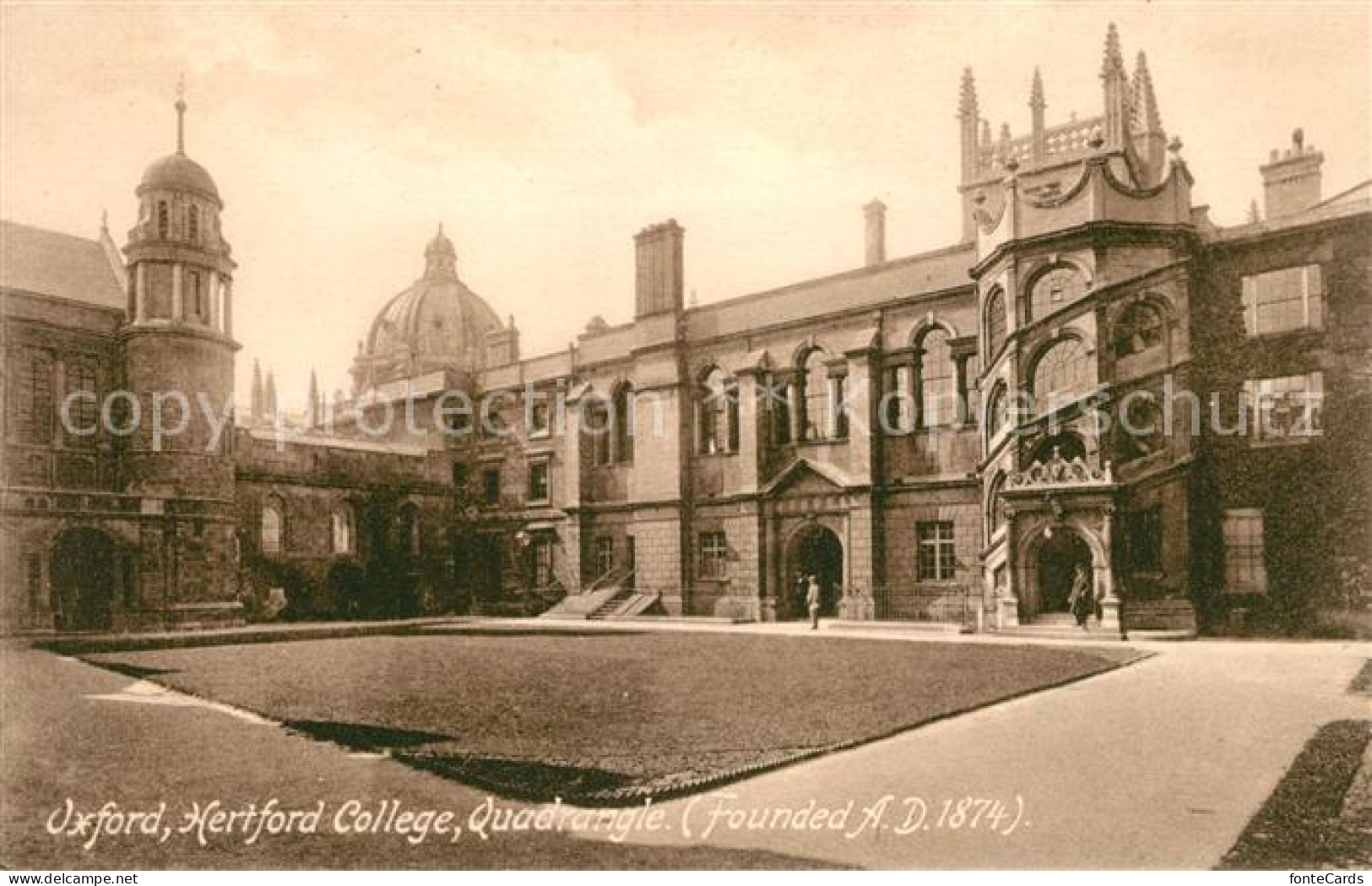 43049942 Oxford Oxfordshire Herford College Quadrangie  - Altri & Non Classificati