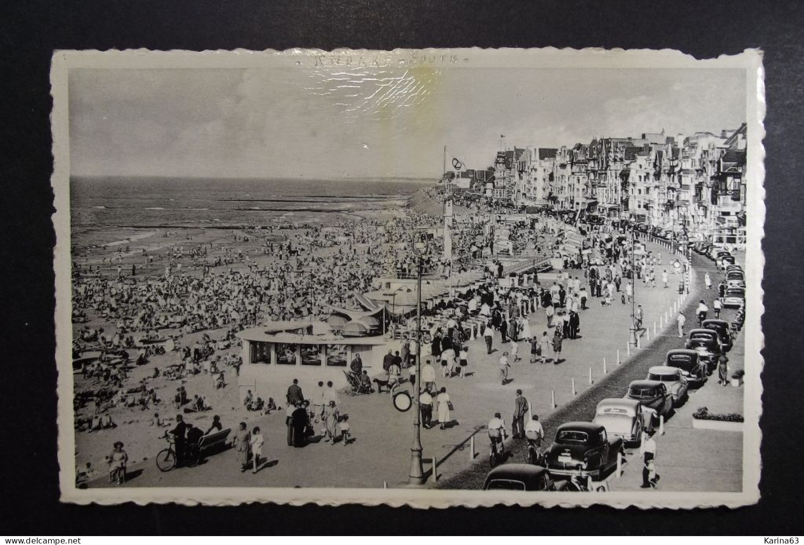 België - Belgique - Belgium  - Knokke - Zoute - Zeedijk - La Digue - Strand - Zonnekloppers - Transport - Knokke