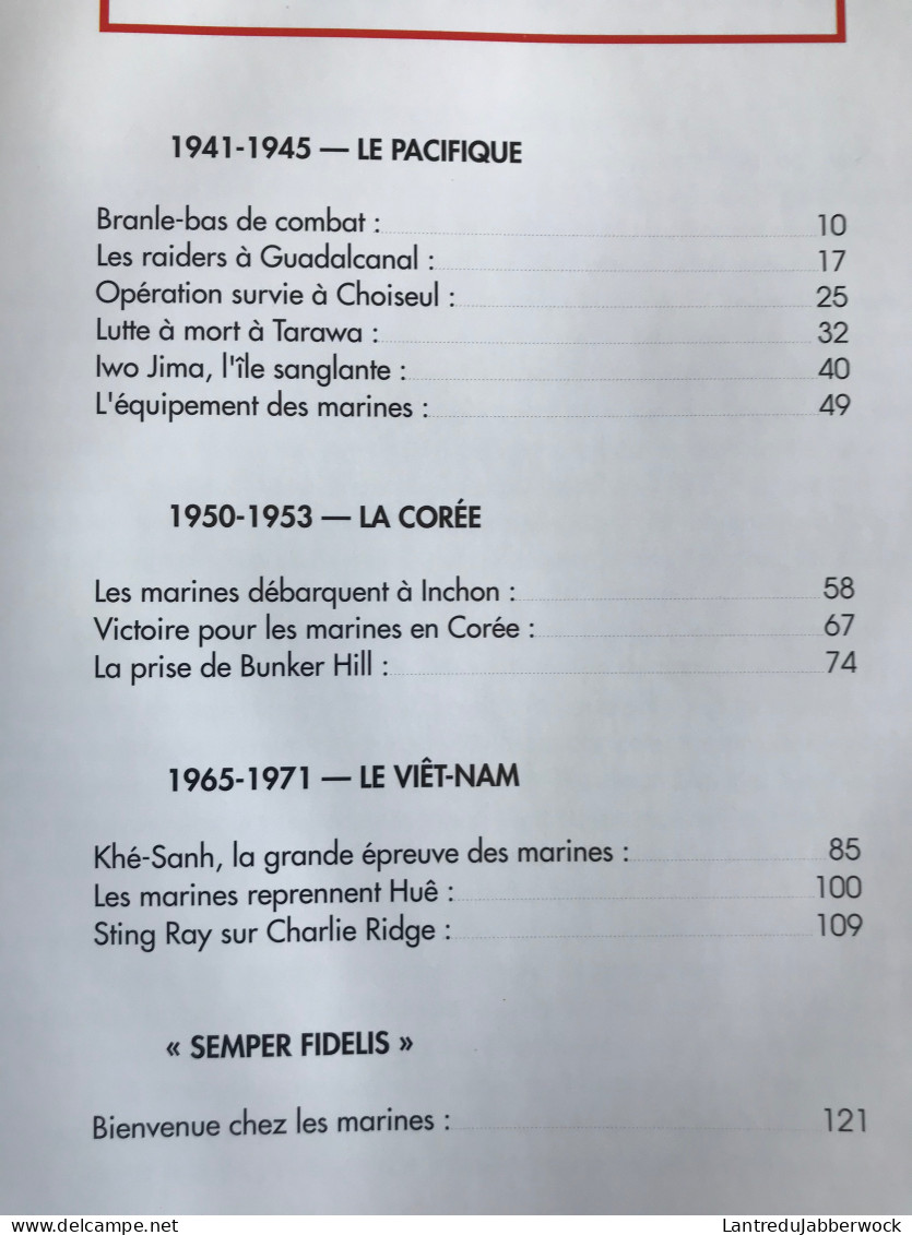 LES SEIGNEURS DE LA GUERRE LES MARINES Le Pacifique La Corée Le Viet-Nam Semper Fidelis Leathernecks - Guerre 1939-45