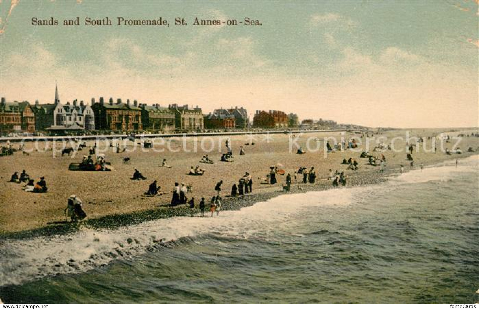43049918 Saint Annes-on-Sea Sands And South Promenade Brighton - Sonstige & Ohne Zuordnung