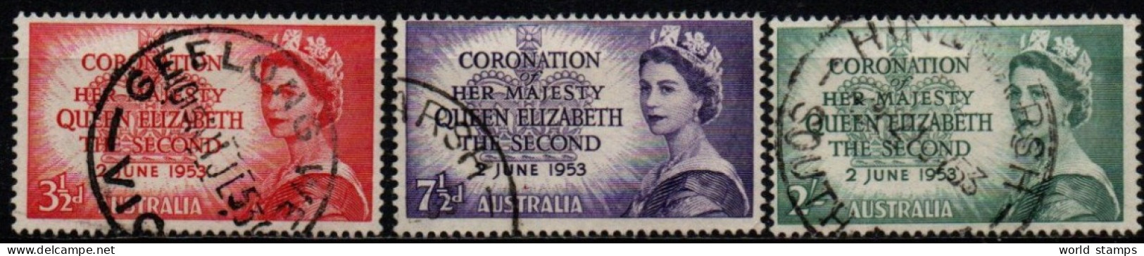 AUSTRALIE 1953 O - Oblitérés