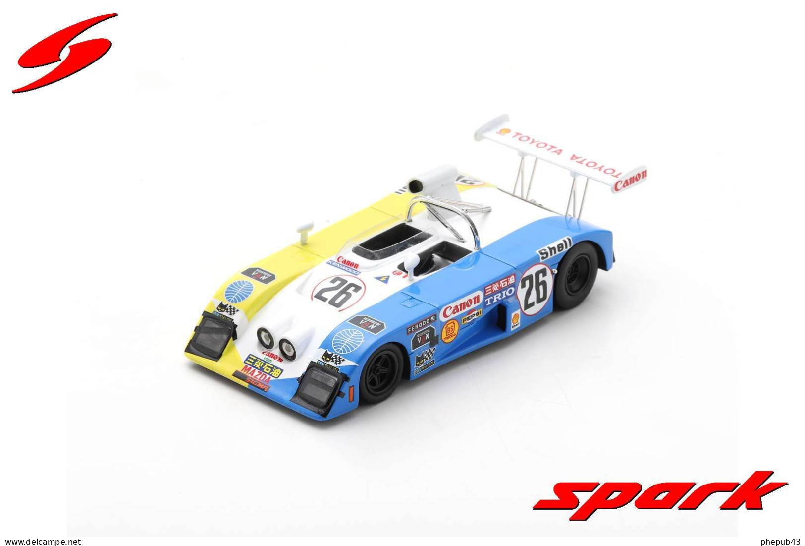 Sigma MC73 - 24h Le Mans 1973 #26 - T. Ikuzawa/H. Fushida/P. Dal Bo - Spark - Spark